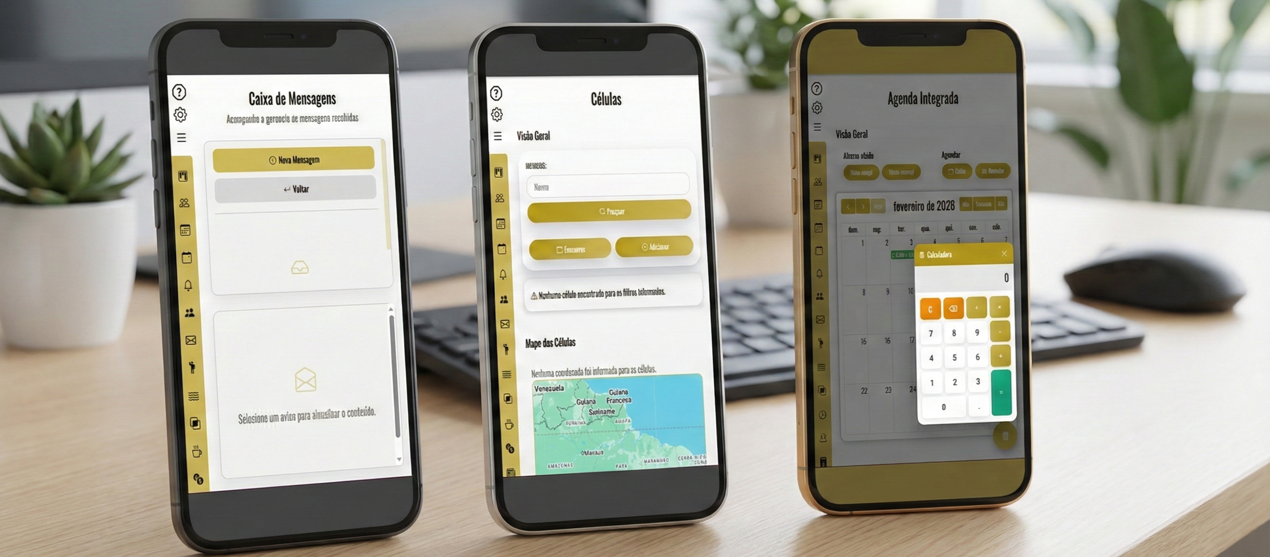 Kleros - Sistema Responsivo em Dispositivos Móveis